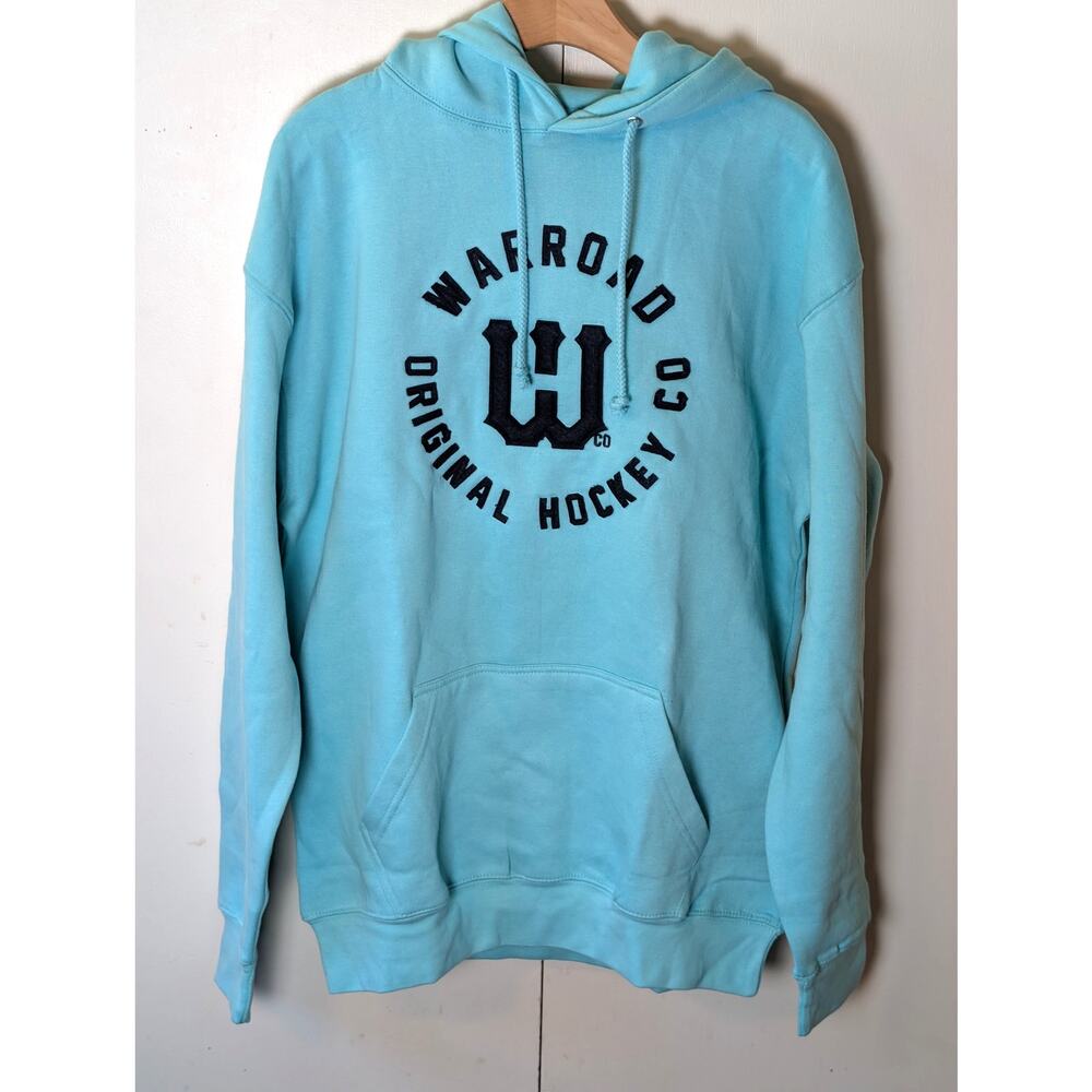 WARROAD Hockey Player Collection Aqua Hoodie Medium